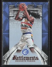 Kenneth Faried 2016-17 Panini Excalibur #24 Battlements Denver Nuggets