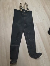 Trout Creek Dark Green Fishing Waders, Men's Size Large