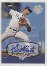 2004 Upper Deck Legends Timeless Teams Silver Auto Burt Hooton #199 Auto nd3