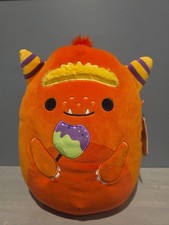 NEW 2024 Squishmallow HALLOWEEN ERNEST THE MONSTER 12"