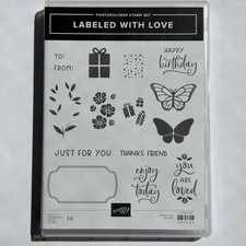 Stampin' Up Labeled with Love Photopolymer Stamp Set