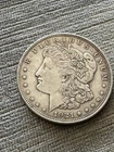 1921 Morgan Silver Dollar, uncirculated, ungraded, 90% silver, Philadelphia