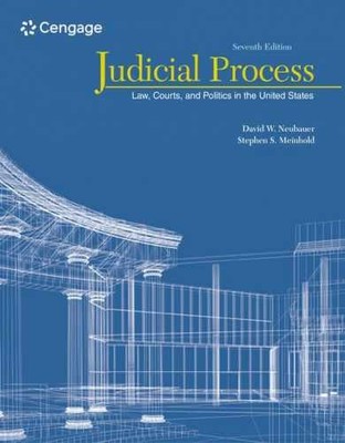 Judicial Process: Law, - Paperback, by Neubauer David; Meinhold - Acceptable