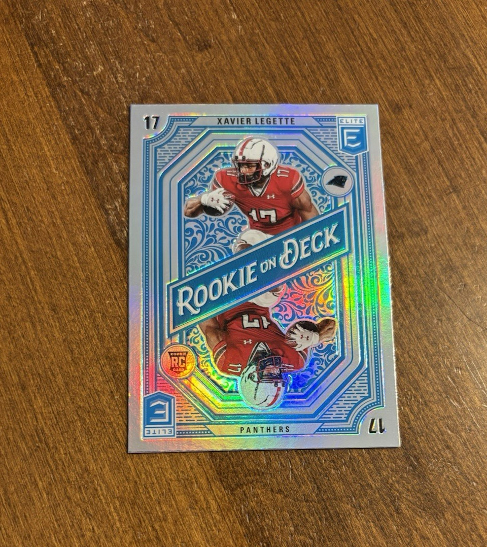 Xavier Legette 2024 Panini Elite Rookie on Deck #9 Gamecocks Panthers RC