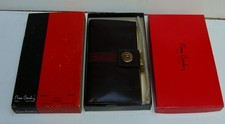 VTG PIERRE CARDIN ITALIA CLUTCH PURSE - 575-0690 WITH INSERTS IN ORIG BOX