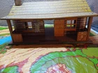 Marx Tin Ranch House w/Furnishings and Ranch Accessories