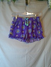 Girl's PJ Shorts Size 10-12 Bundle of 3 Pair