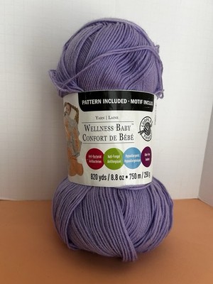 Loops And Thread Wellness Baby Yarn #2 Lavender 820yds
