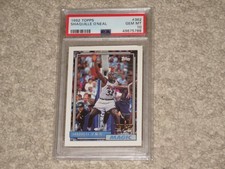 Shaquille O'Neal 1992 Topps Rookie Card RC ICONIC Photo #362 PSA 10 GEM MINT