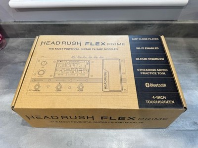 Headrush Flex Prime Gitarre Multi-FX und Verstärker Modellierer Brandneu Box geöffnet