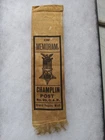 GRAND RAPIDS MICHIGAN GAR CIVIL WAR CHAMPLIN GRAND ARMY REPUBLIC REUNION RIBBON