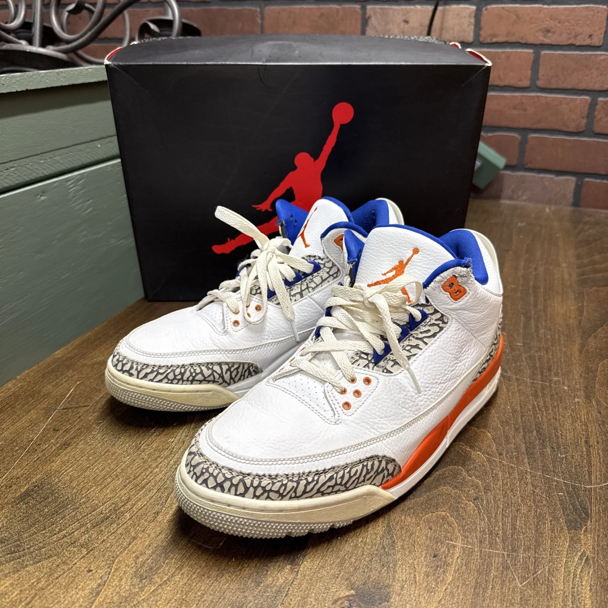 Jordan 3 Knicks Size 11 Nike Air Jordan 3 “Knicks”: Official Images & Release  main image 3