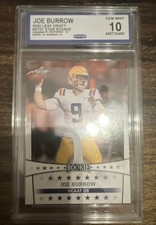 2020 Leaf Draft - Joe Burrow #01 (RC)