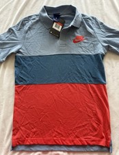 NIKE Polo Shirt Boys Lg 294 