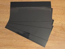 4x Stamp Holder Sleeves 215mm x 115mm (Stamp Collecting Display Pouch Envelope)