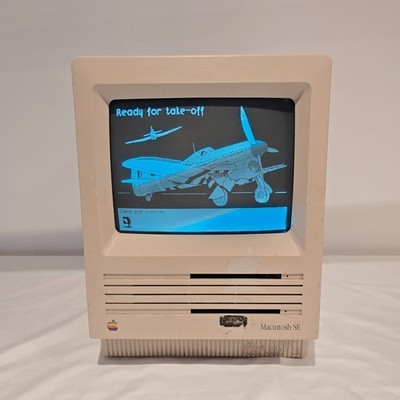 Macintosh SE M5011 1MB 20SC HDD 800K Diskettenlaufwerk bootet auf Desktop
