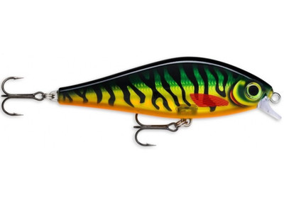 WOBBLER RAPALA SUPER SHADOW RAP 16cm/77g S - Hot Tiger Pike (Köder für Hecht Zan