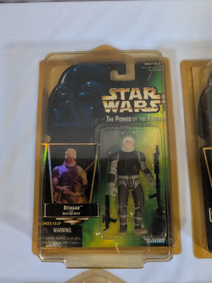 Star Wars Power of the Force POTF lot of 6 Kenner Hasbro 1996 New Unopened - Image 2 of 4