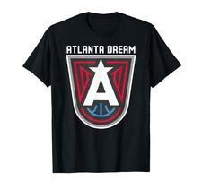 WNBA Atlanta Dream Logo T-Shirt Small, Black