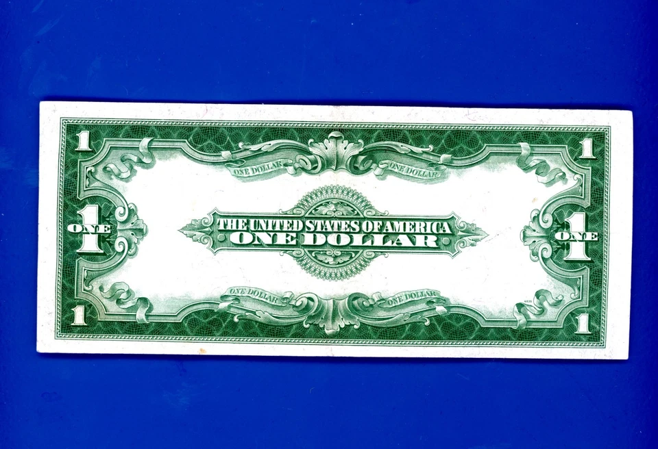 1923 $1 Silver Certificate HORSE BLANKET CRISP HIGHER GRADE NOTE - Image 2 of 2