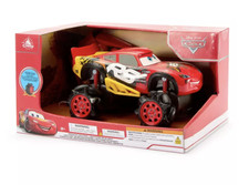 Disney Parks Lightning McQueen Iluminado Control Remoto Coche Coches Juguete Nuevo Con Etiqueta