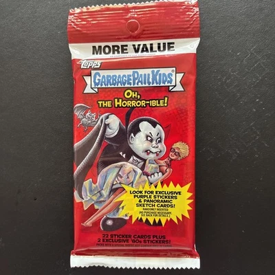 GARBAGE PAIL KIDS USA OH THE HORROR-IBLE 2018 SEALED VALUE PACK TOPPS - Bild 1 von 3