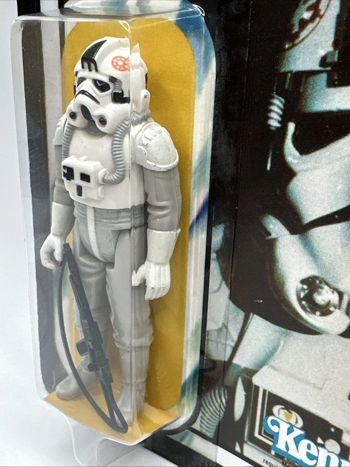 Figura de acción original de Star Wars AT-AT Driver de colección en tarjeta personalizada ESB 41 BK Foto 2 de 4