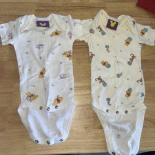 Disney Vintage Winnie The Pooh 0/3M One Piece