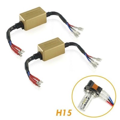 H15 LED Headlight Fog Light Canbus Decoder Error Free Flicking Canceller