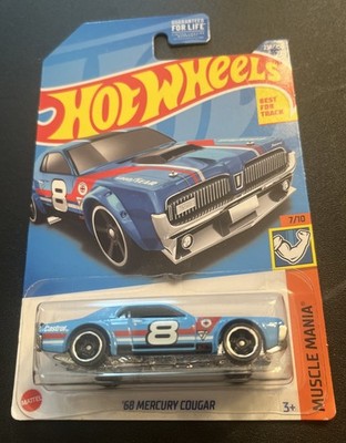 2022 Hot Wheels '68 Mercury Cougar 236/250 Muscle Mania 7/10 NIP