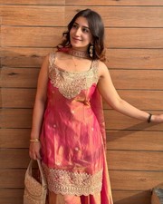 Salwar Kameez Pakistani Indian Wedding Party Wear Dress Bollywood Palazzo Suit
