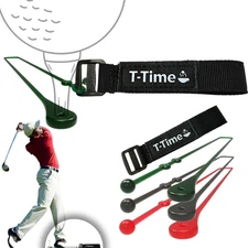 ® Golf Tee Anchor Leash for Driving Range & Simulator Practice, New 2025 Improve
