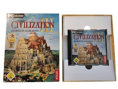Civilization III (3) | PC Big Box | Atari 2002 | Gut Erhalten  