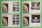 DR WHO 1999 BRITISH VIRGIN ISLANDS 4 FDC SPACE MOON LANDING COMBO R65196