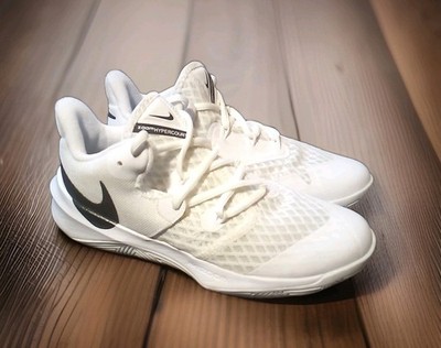  Nike Zoom Hyperspeed Court/Women's 6/White/Volleyball shoes/C12964-100