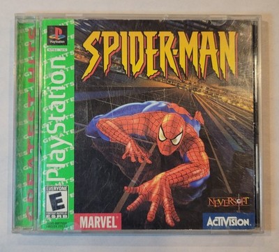 2000 Spider-Man PlayStation 1 PS1 Video Game Greatest Hits Complete w Manual CIB