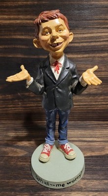 1996 MAD Magazine Alfred E. Neuman 12'' Resin Statue Figure E.C. Publications
