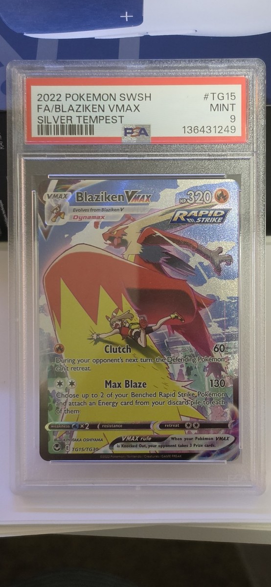 blaziken vmax pokemon card value TG15/TG30 Swsh12: Sword & Shield - Silver Tempest Trainer Gallery Holo for sale online cementing its place as a must Blaziken VMAX #201 Prices |