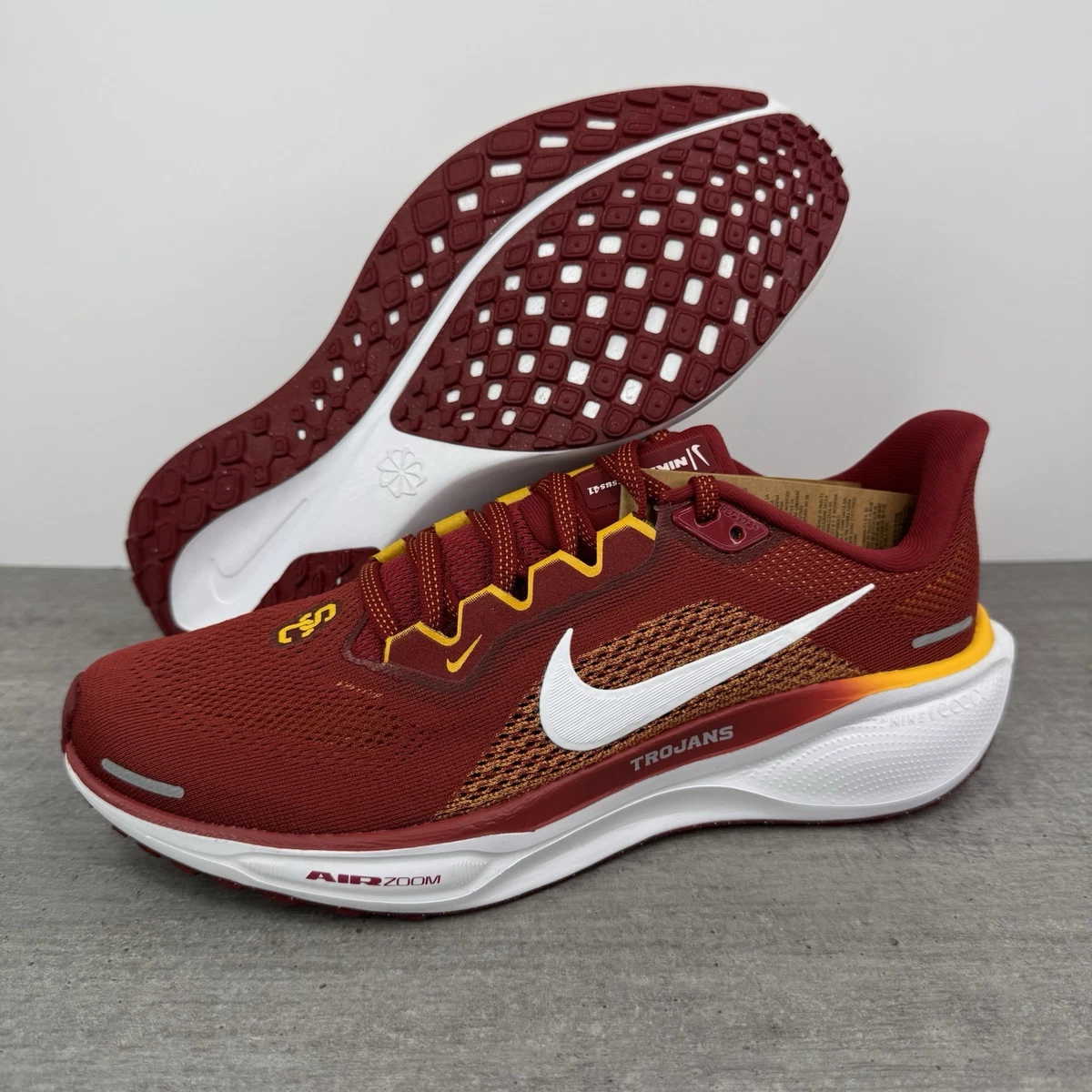 Nike Air Zoom Pegasus 41 Black Crimson Yellow for Sale