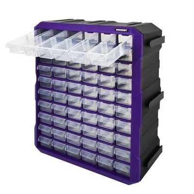 Model PDC-60BK 60 Drawer Cabinet Part Organizer by QUANTUM STORAGE SYSTEMS