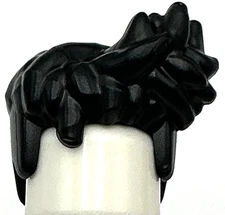 Lego New Minifigure Hair Dreadlocks Tousled and Spiked in Front Short Back Piece