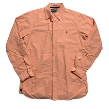 Ralph Lauren Classic Fit Oxford Shirt Flesh Pony Medium