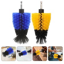 Multi Surface Cleaning Brush Heads for Power Drill 2PCS Set for Deep Cleaning