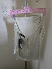 Lioness Andie Mini Dress Cornsilk Brand New With Tags