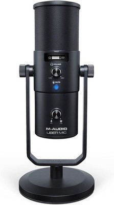 M-Audio Uber Mic - USB Kondensator Mikrofon für Gaming, Streaming, Podcast, Stud