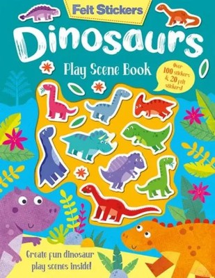 Felt Stick*rs Dinosaur Play Scene Book | Kit Elliot | Englisch | Taschenbuch