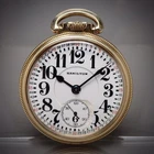 Antique Pocket Watch Hamilton 992 Railroad 21J Adjusted 5p Double Roller 16s