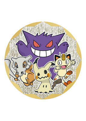 Pokemon 2026 Chinese Gem Only Badge Gengar & Mimikyu & Cubone