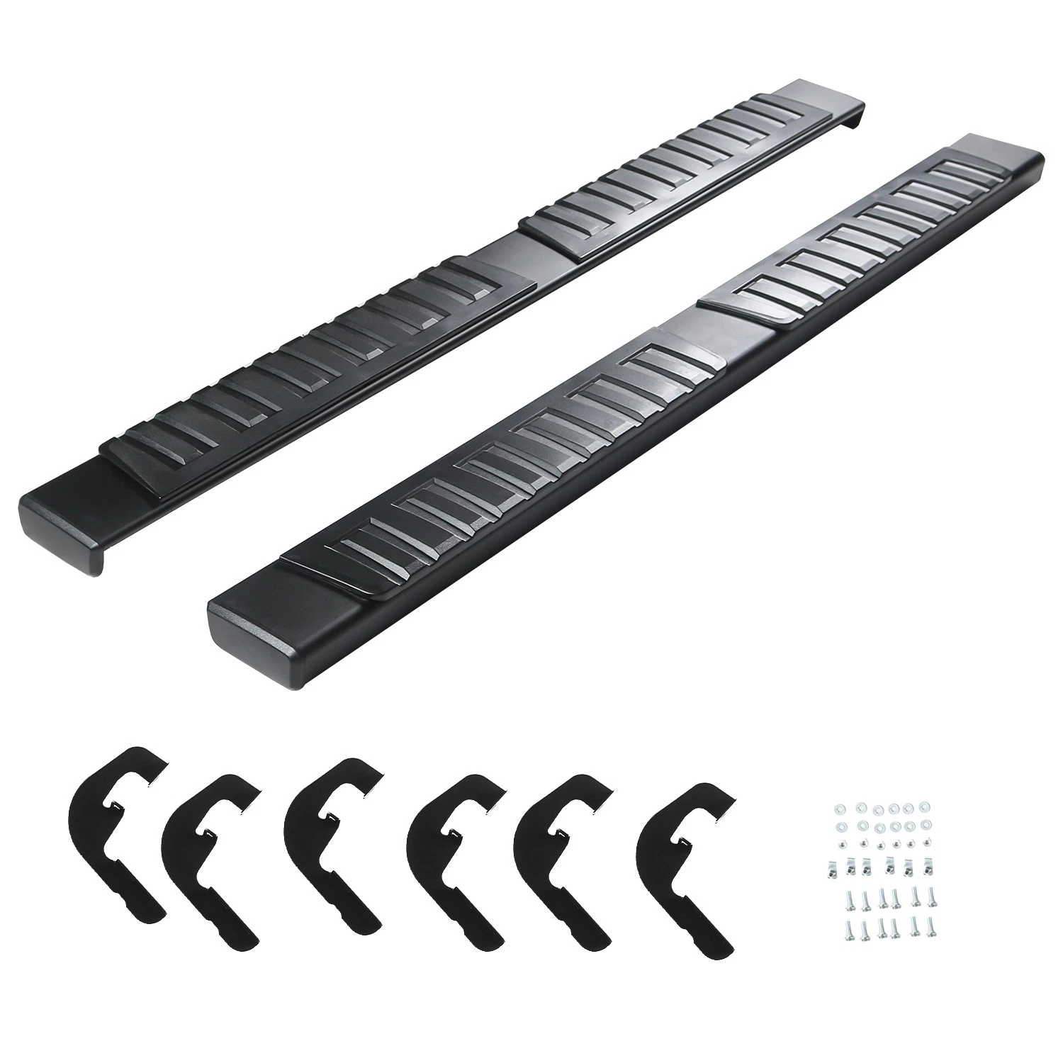 Running Boards - 5" - Black - 2015-2025 Chevrolet Colorado/GMC Canyon Crew Cab