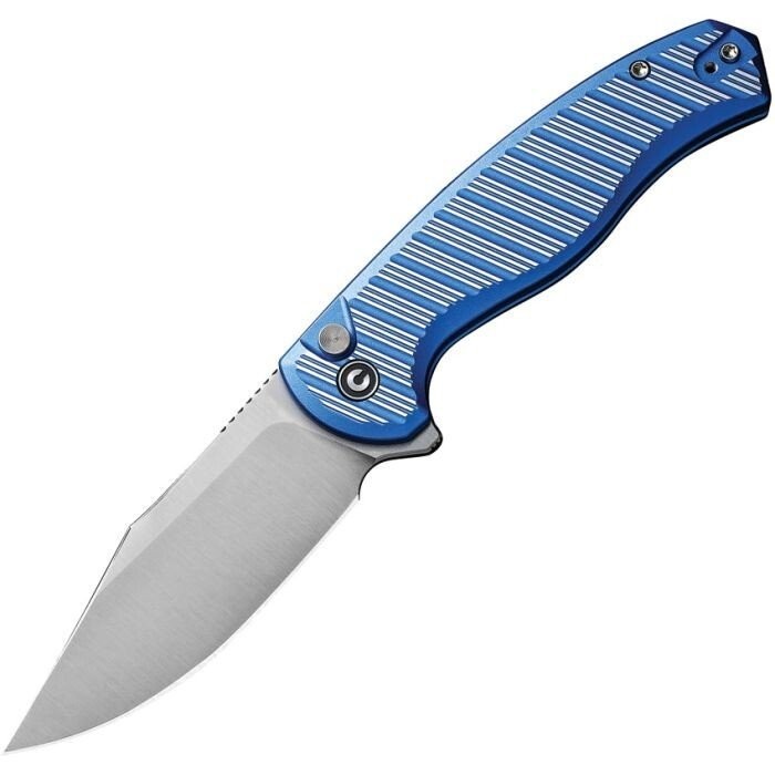 Civivi Stormhowl Blue Folding Knife 3.3" Nitro-V Blade Aluminum Handle C23040B-2
